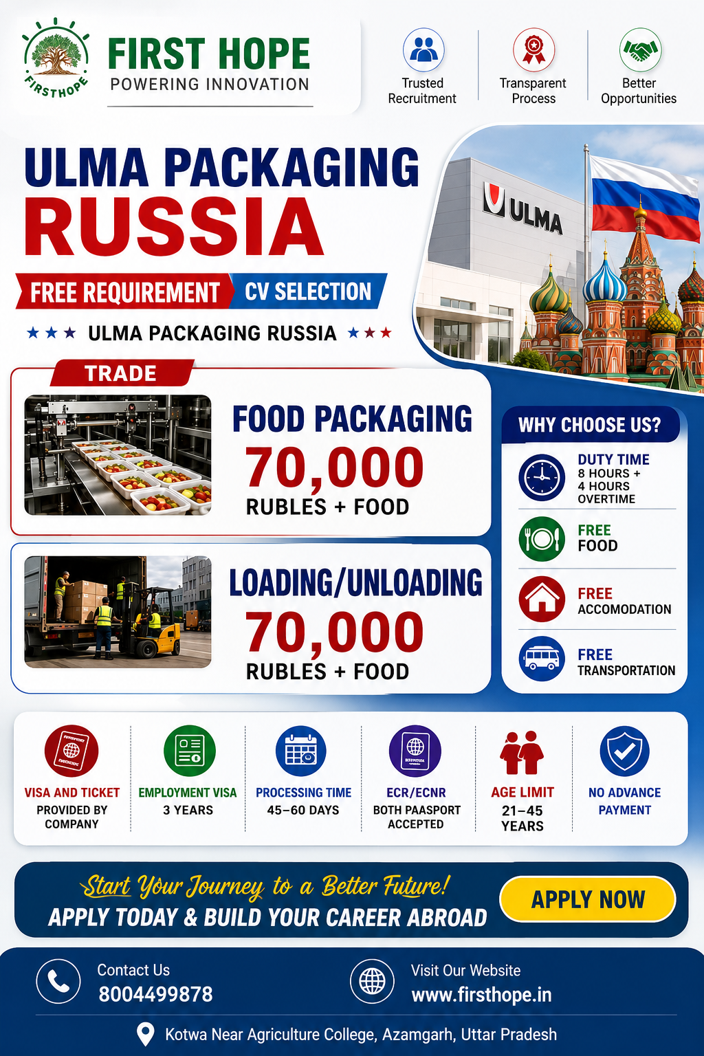 Overseas Job Opportunity